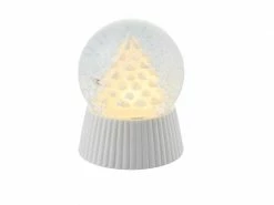 Sirius Schneekugel Colja, Ø 10 cm, Weiss