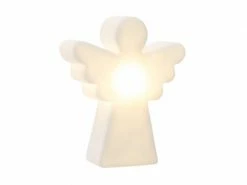8 Seasons Design LED-Figur Shining Angel Micro, Weiss