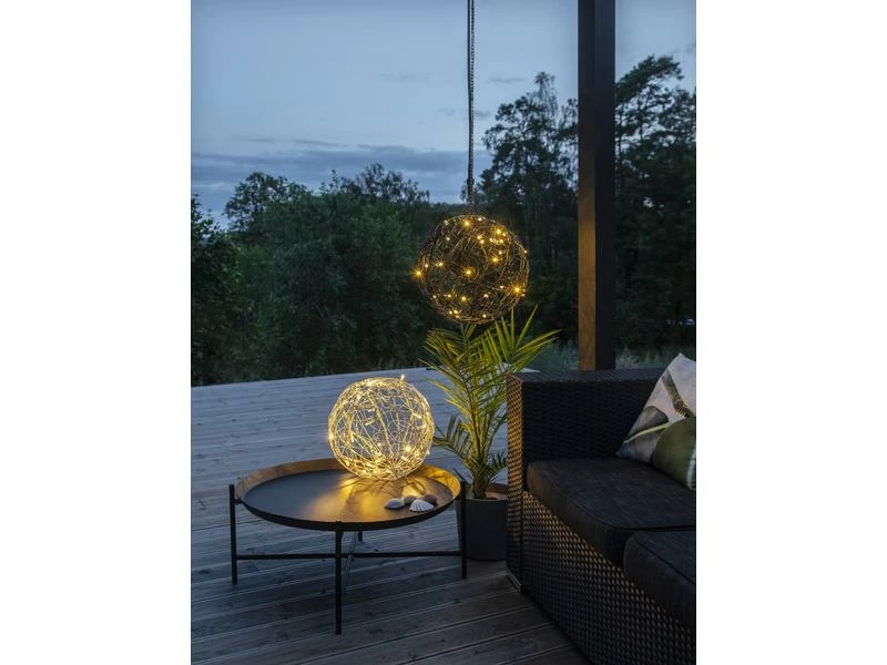 Star Trading System LED Kugel, Ø 35 cm, Schwarz 6 Star Trading System LED Kugel, Ø 35 cm, Schwarz – Bild 6