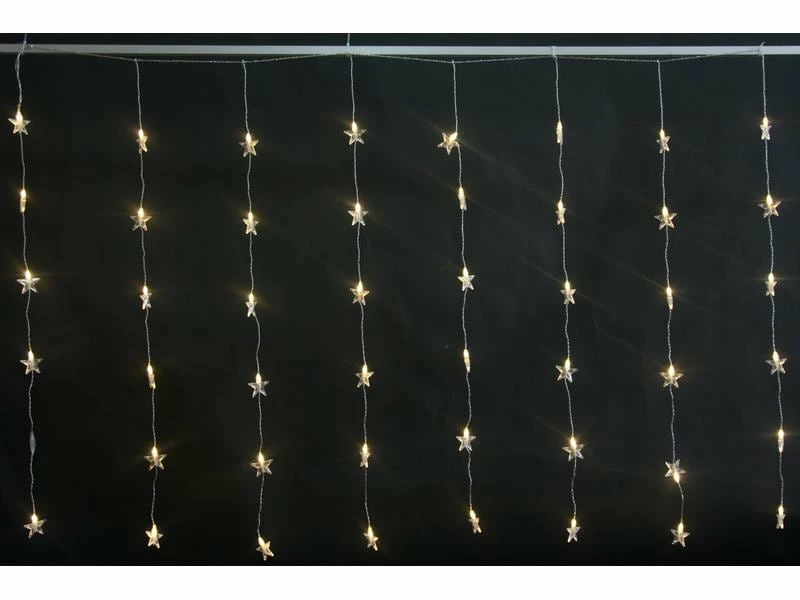 Dameco LED-Lichtervorhang Sterne Outdoor 1 Dameco LED-Lichtervorhang Sterne Outdoor