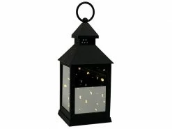 Dameco Laterne, 24 x 10.5 cm, Schwarz