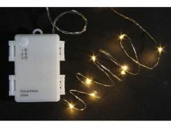 Dameco LED Lichterkette Angel Hair 8 m Outdoor