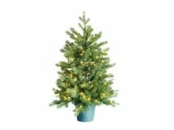 Botanic-Haus Weihnachtsbaum De Luxe 144 LEDs Easy Shape 90 cm