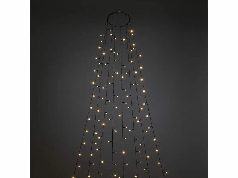 Konstsmide LED-Baummantel mit Ring, 400 LED, 4 m, Outdoor 2 Konstsmide LED-Baummantel mit Ring, 400 LED, 4 m, Outdoor – Bild 2