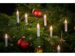 Lumix LED Baumkerze SuperLight Flame, Elfenbein, 12er-Starter Set -Weihnachtsbeleuchtung Verkäufe 185538266 xxl
