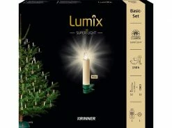 Lumix LED Baumkerze SuperLight Mini, Elfenbein, 12er-Starter Set -Weihnachtsbeleuchtung Verkäufe 185563854 xxl