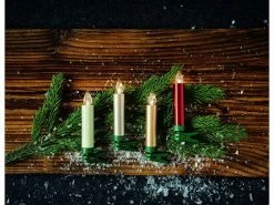 Lumix LED Baumkerze SuperLight Mini, Rot, 12er-Starter Set -Weihnachtsbeleuchtung Verkäufe 185563949 xxl 1