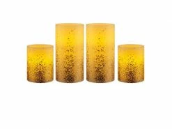Pauleen LED-Kerzen Set Golden Glitter, Ø 7.6 cm, Gold/Weiss, 4 Stk. 20 Pauleen LED-Kerzen Set Golden Glitter, Ø 7.6 cm, Gold/Weiss, 4 Stk. -Weihnachtsbeleuchtung Verkäufe 187639600 xxl