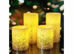 Pauleen LED-Kerzen Set Golden Glitter, Ø 7.6 cm, Gold/Weiss, 4 Stk. 24 Pauleen LED-Kerzen Set Golden Glitter, Ø 7.6 cm, Gold/Weiss, 4 Stk. -Weihnachtsbeleuchtung Verkäufe 187639609 xxl