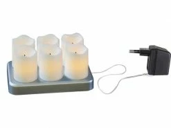 Star Trading LED-Kerzen Set Chargeme Ø 4 x 7 cm, Weiss, 6 Stk 7 Star Trading LED-Kerzen Set Chargeme Ø 4 x 7 cm, Weiss, 6 Stk -Weihnachtsbeleuchtung Verkäufe 189401355 xxl