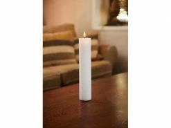 Sirius LED-Kerze Sille, Ø 5 x 25 cm, Weiss, Wiederaufladbar -Weihnachtsbeleuchtung Verkäufe 192433554 xxl
