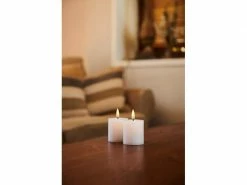 Sirius LED-Kerzen Set Sille Mini, 2 x Ø 5.4 x 6.5 cm, Weiss -Weihnachtsbeleuchtung Verkäufe 192435581 xxl