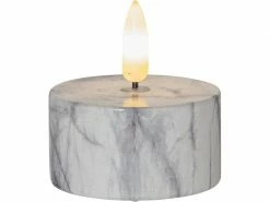 Star Trading LED Teelichter Set Flame Marble Ø 5.5 x 6 cm, Grau, 2 Stk 7 Star Trading LED Teelichter Set Flame Marble Ø 5.5 x 6 cm, Grau, 2 Stk -Weihnachtsbeleuchtung Verkäufe 193854240 xxl