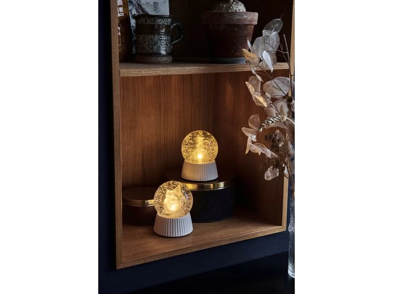 Sirius Schneekugel Evelyne, Ø 10 cm, Weiss 3 Sirius Schneekugel Evelyne, Ø 10 cm, Weiss – Bild 3