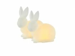 Sirius LED-Figur Hase Elin, 2er Set, 10 cm