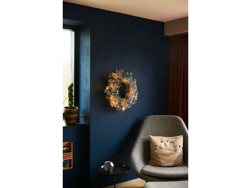 Sirius LED-Weihnachtskranz Alfi, Ø 45 cm, Grün 3 Sirius LED-Weihnachtskranz Alfi, Ø 45 cm, Grün – Bild 3