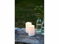 Sirius LED-Kerzen Set Sturm Mini, 2 x Ø 5 x 6.5 cm, Weiss -Weihnachtsbeleuchtung Verkäufe 199851095 xxl