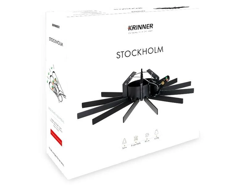 Krinner Weihnachtsbaumständer Stockholm, für Baumhöhe 3 m 5 Krinner Weihnachtsbaumständer Stockholm, für Baumhöhe 3 m – Bild 5