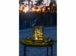 Konstsmide Laterne Weihnachtsmann mit Kind, 15 x 32 cm, Schwarz -Weihnachtsbeleuchtung Verkäufe 208635105 xxl