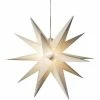 Konstsmide LED-Stern in 3D, Weiss, 80 cm