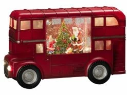 Konstsmide LED-Figur Bus mit Weihnachtsmann, 29.5 x 18.5 cm