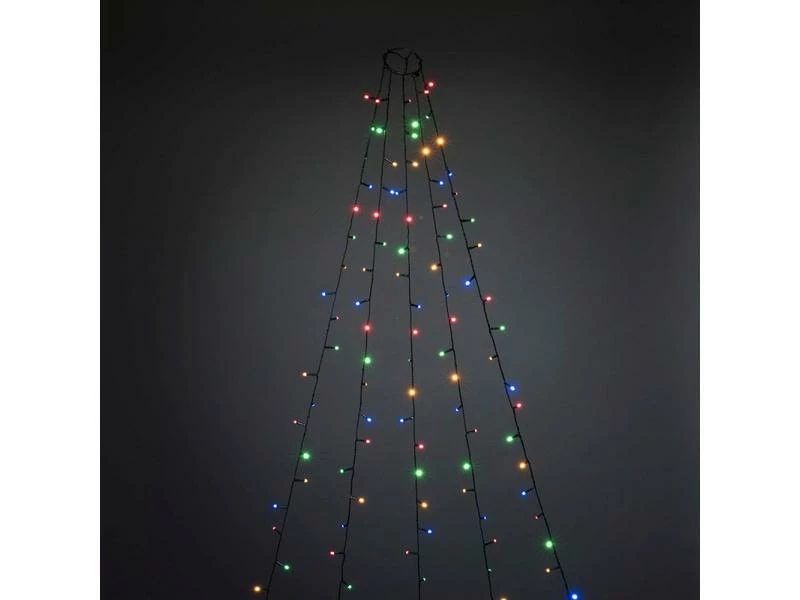 Konstsmide LED-Baummantel mit Ring, 150 LED, 1.8 m, Indoor 2 Konstsmide LED-Baummantel mit Ring, 150 LED, 1.8 m, Indoor – Bild 2