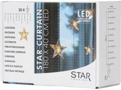 Star Trading LED-Lichtervorhang Stern 20 LED, 180 cm 5 Star Trading LED-Lichtervorhang Stern 20 LED, 180 cm -Weihnachtsbeleuchtung Verkäufe 209067978 xxl