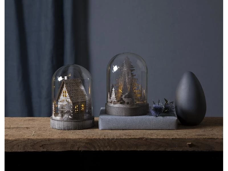 Star Trading Tischdeko Kupol Haus, 17.5 cm, Braun 5 Star Trading Tischdeko Kupol Haus, 17.5 cm, Braun – Bild 5