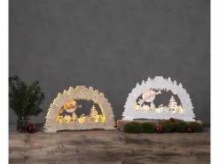 Star Trading Kerzenleuchter Ulm, 43 cm, Weiss -Weihnachtsbeleuchtung Verkäufe 209070984 xxl