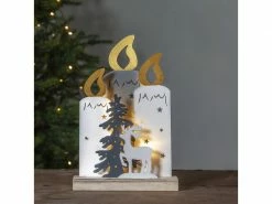 Star Trading Tischdeko Kerzenständer Fauna, 34 cm, Holz 9 Star Trading Tischdeko Kerzenständer Fauna, 34 cm, Holz -Weihnachtsbeleuchtung Verkäufe 209072006 xxl