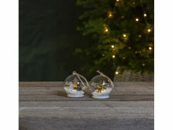 Star Trading Tischdeko Kugel Forest Friends, 9 cm, Mehrfarbig -Weihnachtsbeleuchtung Verkäufe 209084008 xxl