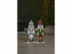 Star Trading LED-Figur Nussknacker, 52 cm, Grau -Weihnachtsbeleuchtung Verkäufe 209085141 xxl