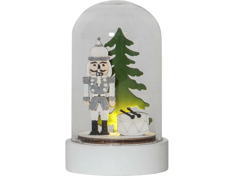 Star Trading LED-Figur Nussknacker, 9 cm, 2 Stück 5 Star Trading LED-Figur Nussknacker, 9 cm, 2 Stück – Bild 5