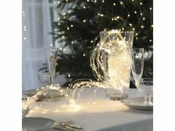 Star Trading LED Lichterkette Angel Hair Dew Drop 360 LED, 2 m, indoor