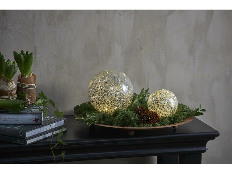 Star Trading Glasdekoration Star Fall 10 LED, 10 cm, indoor 5 Star Trading Glasdekoration Star Fall 10 LED, 10 cm, indoor – Bild 5