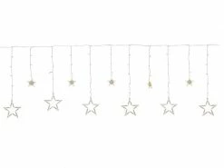 Star Trading LED-Lichtervorhang Cortina 130 LED, 2 m, outdoor