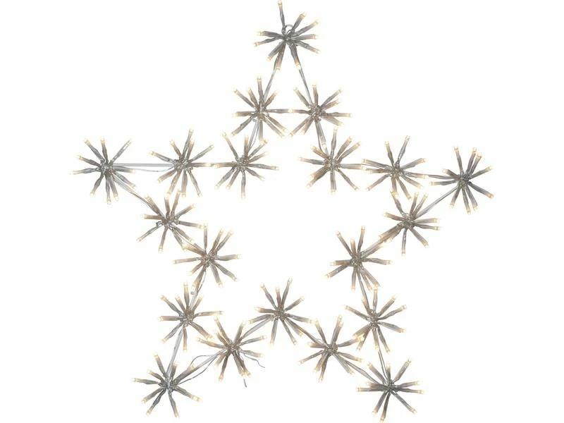 Star Trading Stern Silhouette Flower 200 LED, 60 cm, outdoor 1 Star Trading Stern Silhouette Flower 200 LED, 60 cm, outdoor