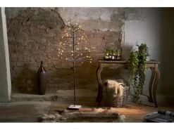 Star Trading Baum Snowfrost, 63 LEDs, 150 cm, Braun -Weihnachtsbeleuchtung Verkäufe 209124118 xxl