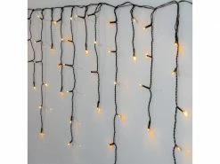 Star Trading LED-Lichtervorhang Icicle 240 LED, 590 cm, outdoor