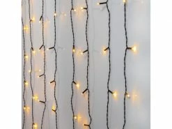 Star Trading LED-Lichtervorhang Golden 80 LED, 130 cm, outdoor -Weihnachtsbeleuchtung Verkäufe 209129080 xxl