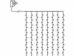 Star Trading LED-Lichtervorhang Golden 80 LED, 130 cm, outdoor -Weihnachtsbeleuchtung Verkäufe 209129084 xxl