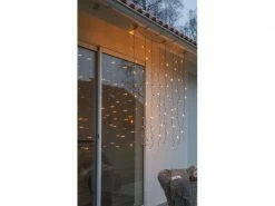 Star Trading LED-Lichtervorhang Golden 80 LED, 130 cm, outdoor -Weihnachtsbeleuchtung Verkäufe 209129090 xxl