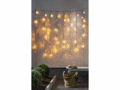 Star Trading LED-Lichtervorhang Golden 80 LED, 130 cm, outdoor -Weihnachtsbeleuchtung Verkäufe 209129093 xxl
