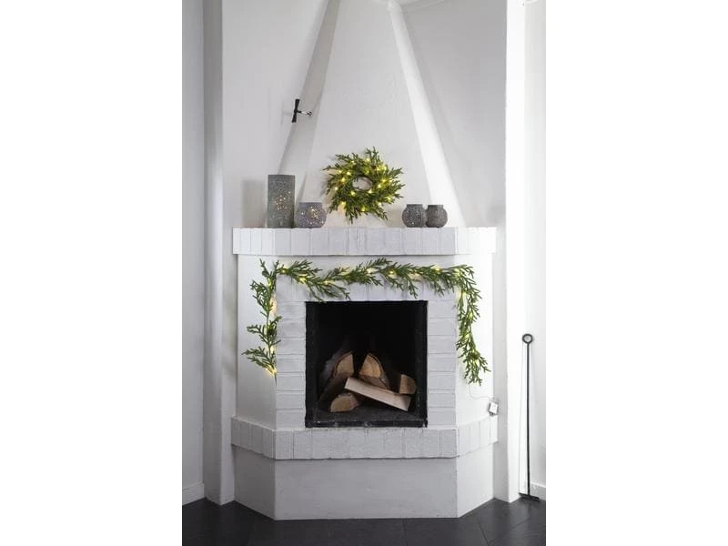 Star Trading Kranz Lummer, 38 cm, Grün 6 Star Trading Kranz Lummer, 38 cm, Grün – Bild 6