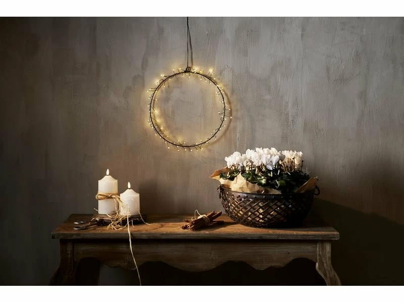 Star Trading LED-Weihnachtskranz Nike 30 cm Ø Indoor 6 Star Trading LED-Weihnachtskranz Nike 30 cm Ø Indoor – Bild 6