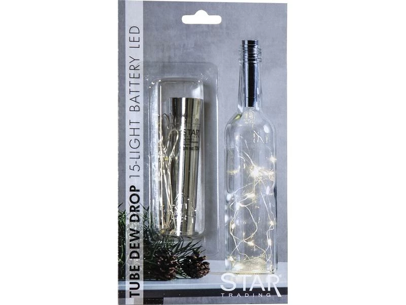 Star Trading LED-Lichterkette für Flaschen 15 LED, 75 cm, indoor 2 Star Trading LED-Lichterkette für Flaschen 15 LED, 75 cm, indoor – Bild 2