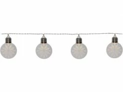Star Trading LED-Lichterkette Ornament 10 LED, 180 cm, indoor
