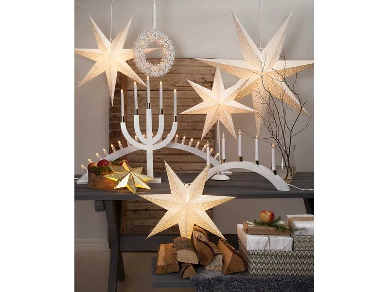 Star Trading Fensterhänger Metallstern Classic, 28 cm, Messing 15 Star Trading Fensterhänger Metallstern Classic, 28 cm, Messing – Bild 15