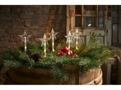 Star Trading Aussendekoration Wandy 5er mit Erdspiess 15 LED, 25 cm -Weihnachtsbeleuchtung Verkäufe 209138498 xxl