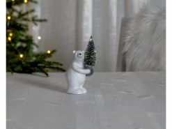 Star Trading LED-Figur Eisbär mit Tanne, 16 cm, Weiss -Weihnachtsbeleuchtung Verkäufe 209200777 xxl